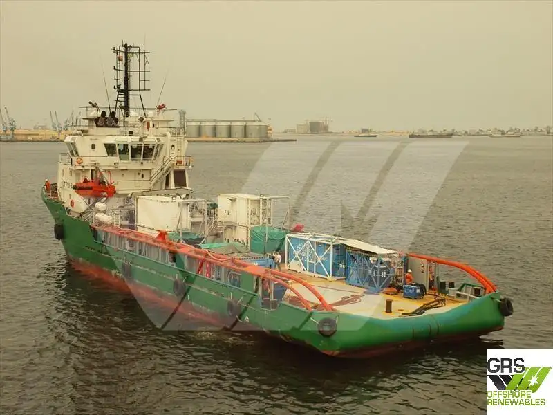 Kapal pasokan keur dijual