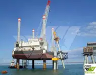 Rig pengeboran jack-up keur dijual