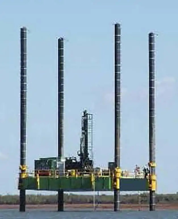 Rig pengeboran jack-up keur dijual