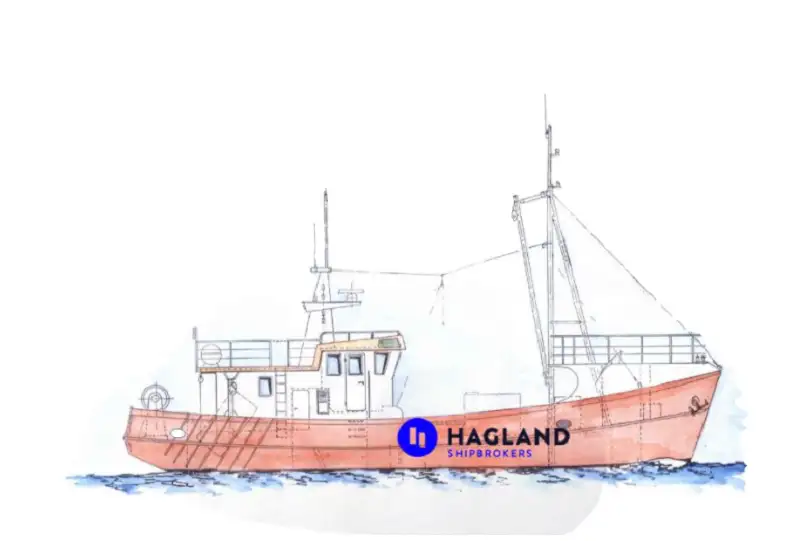 Kapal pancing beam trawler keur dijual