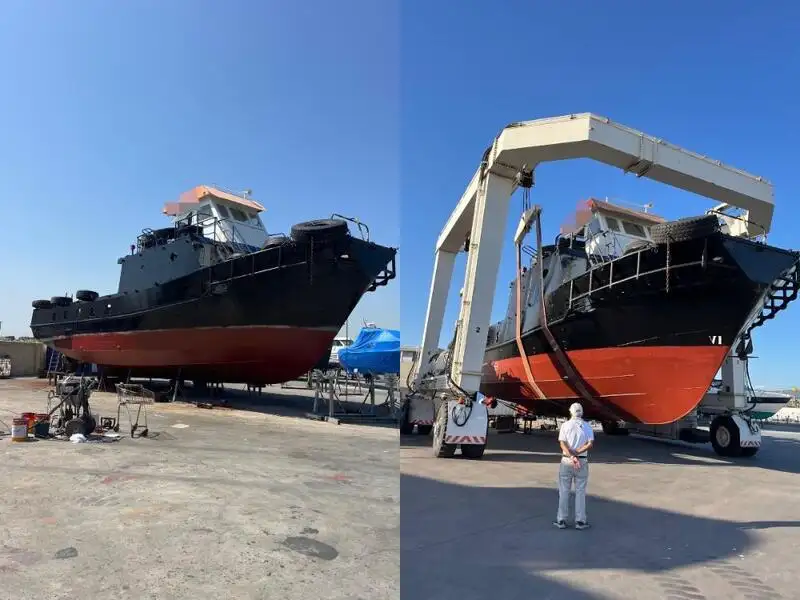 Kapal kerja keur dijual