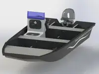 Parahu patroli pikeun dijual