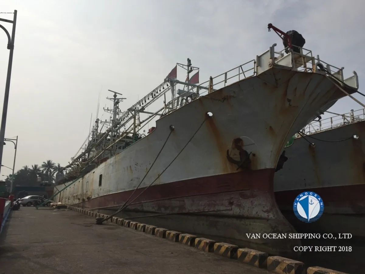 Kapal pancing cumi-cumi jigger keur dijual