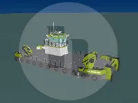 Kapal kerja keur dijual