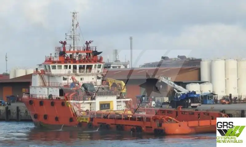 Kapal pasokan keur dijual