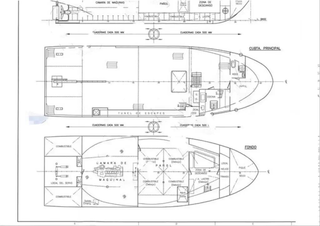 Kapal kerja keur dijual