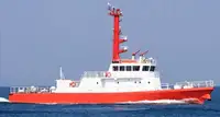 Parahu patroli pikeun dijual