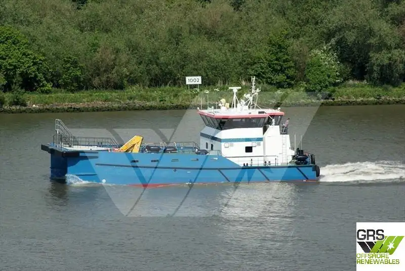 Kapal jasa ladang angin keur dijual