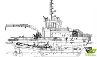 Tow boat pikeun dijual