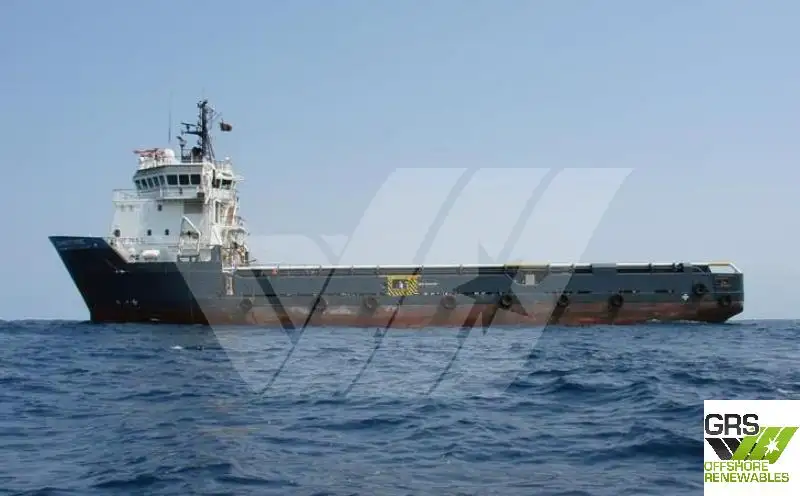 Kapal pasokan keur dijual