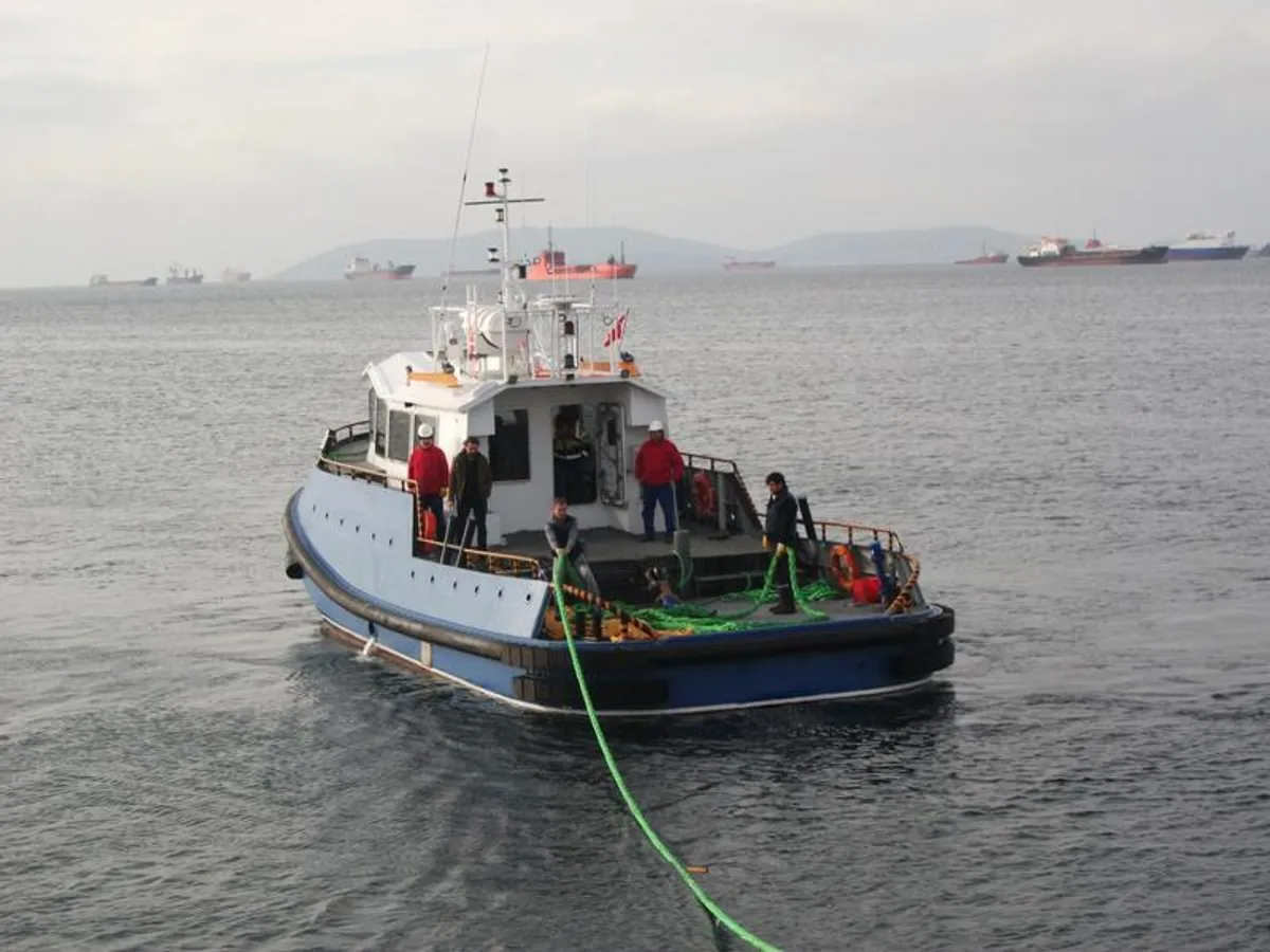 Kapal tunda keur dijual