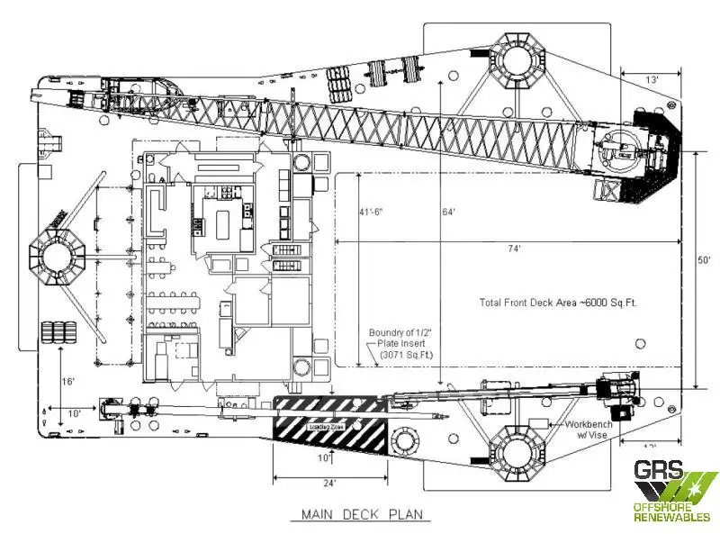 Rig pengeboran jack-up keur dijual