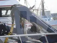 Kapal pangangkut lauk hirup keur dijual