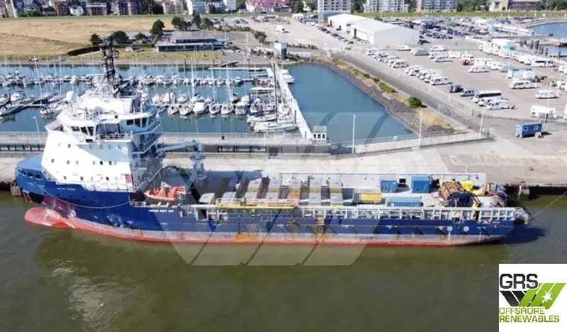 Kap pasokan platform (PSV) keur dijual