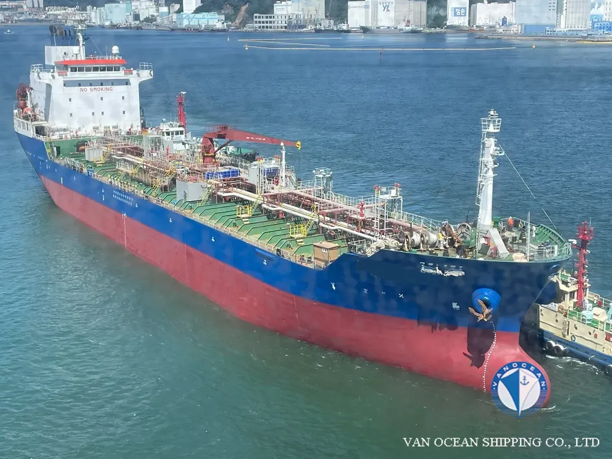 Kapal tangki minyak/bahan kimia keur dijual