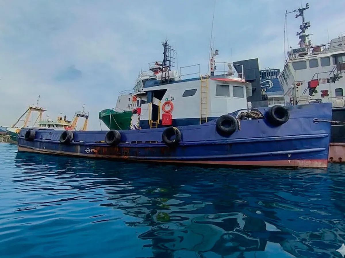 Kapal pasokan keur dijual
