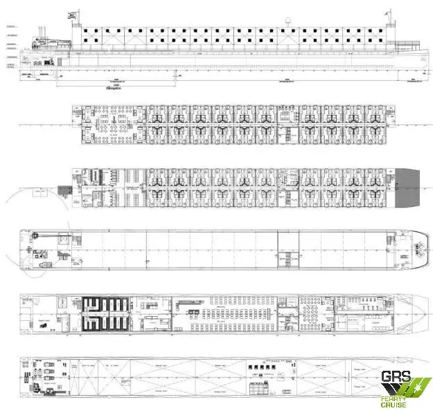 Kapal kontainer keur dijual