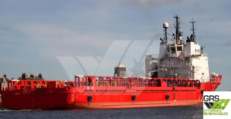 Kap pasokan platform (PSV) keur dijual