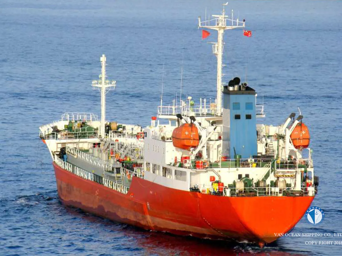 Kapal tangki minyak/bahan kimia keur dijual