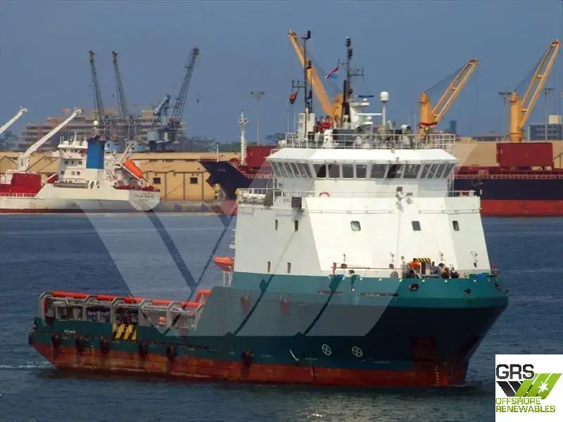 Kapal pasokan keur dijual