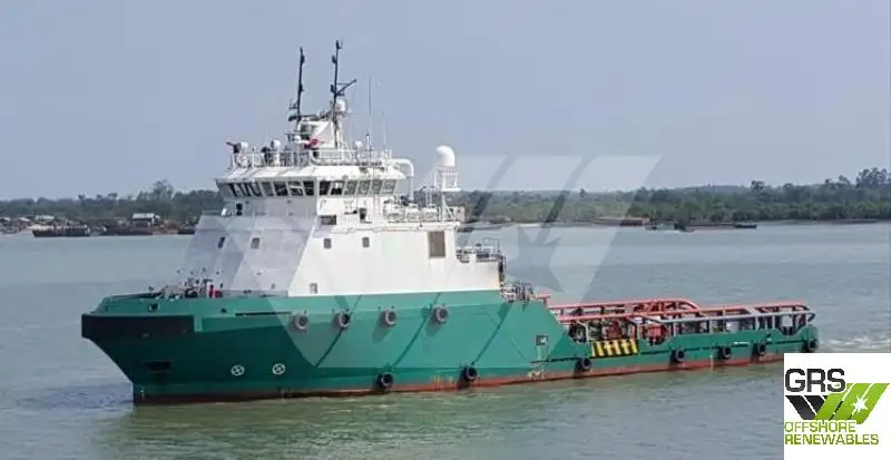 Kapal pasokan keur dijual