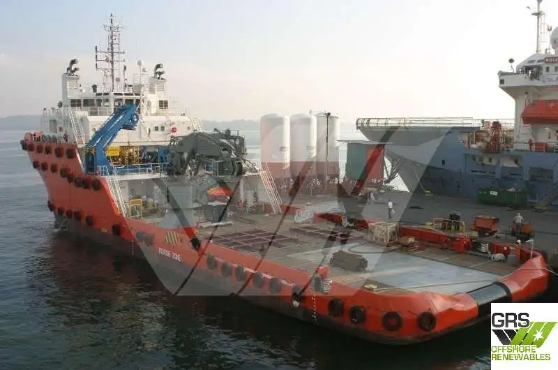 Kapal pasokan keur dijual