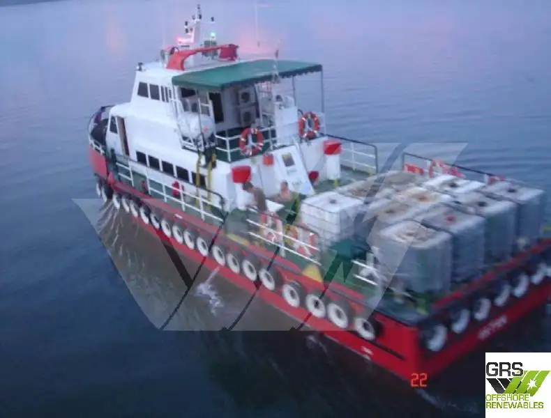 Kapal pasokan keur dijual