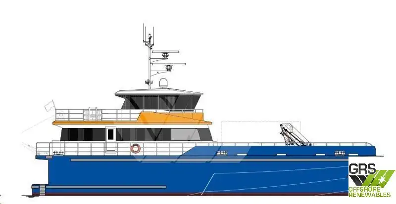 Kapal jasa ladang angin keur dijual