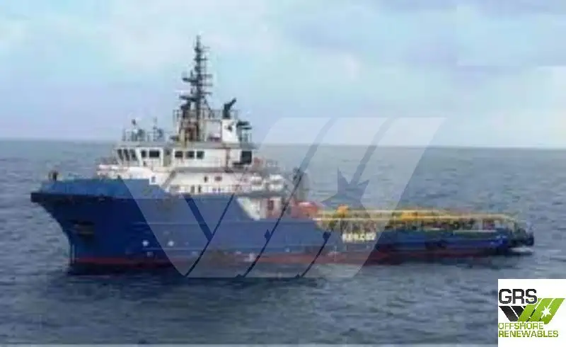 Kapal pasokan keur dijual