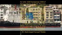 Tow boat pikeun dijual