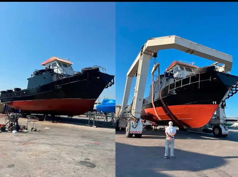 Kapal kerja keur dijual