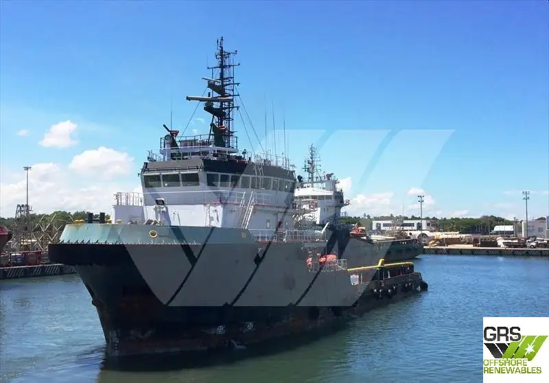 Kapal pasokan keur dijual