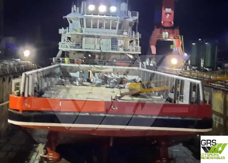 Kapal pasokan keur dijual