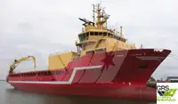 Kap pasokan platform (PSV) keur dijual