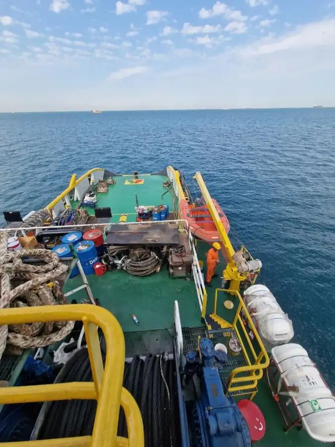 Kapal pasokan keur dijual