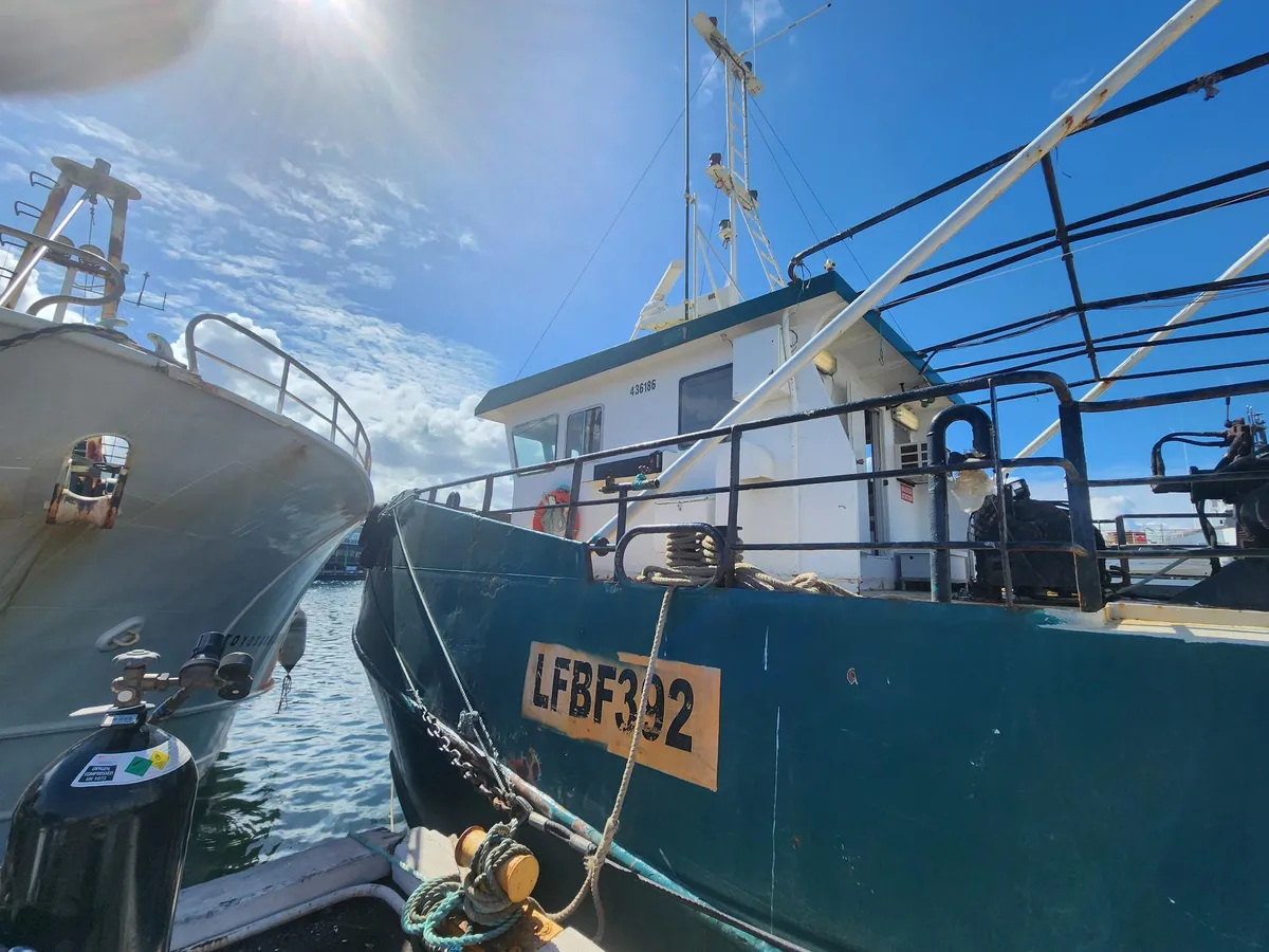 Kapal pancing trawler keur dijual