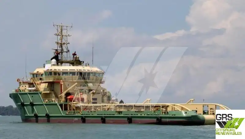 Kapal pasokan keur dijual