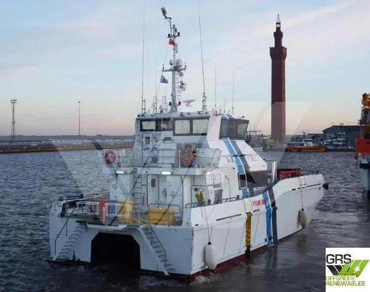 Kapal jasa ladang angin keur dijual