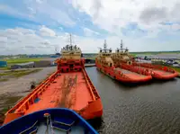 Tow boat pikeun dijual