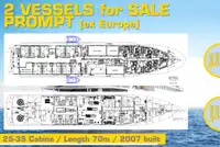 Kapal Ferry pikeun dijual