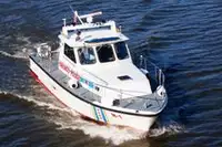 Parahu patroli pikeun dijual