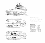 Kapal penarik keur dijual