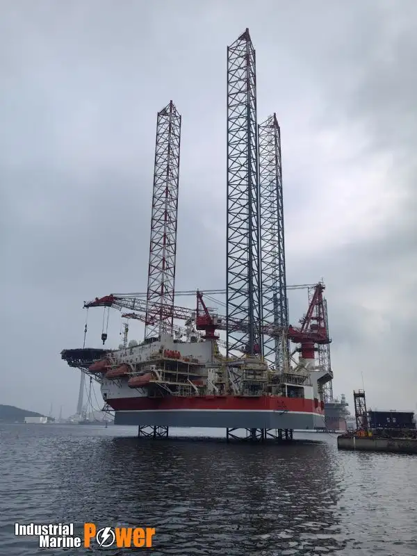 Rig pengeboran jack-up keur dijual