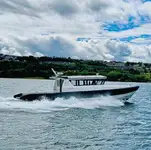 Parahu patroli pikeun dijual