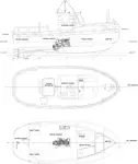 Tow boat pikeun dijual