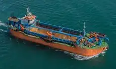 Kapal keruk keur dijual