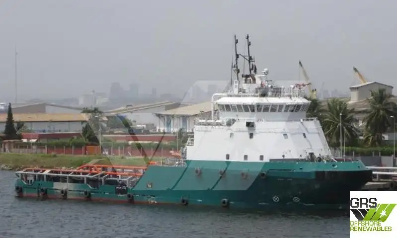 Kapal pasokan keur dijual