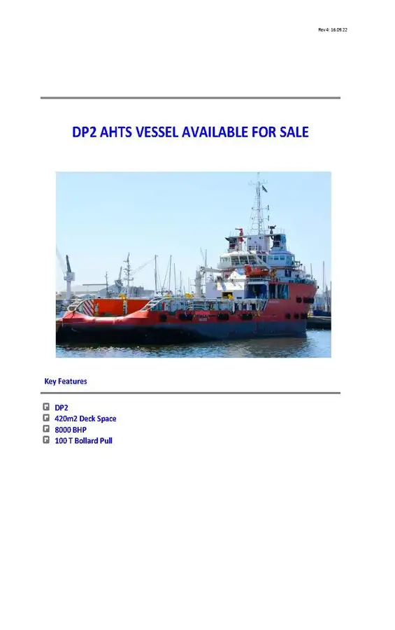Kapal penarik keur dijual