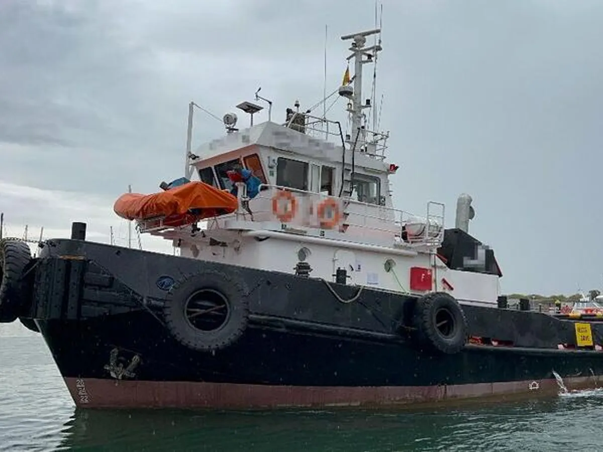 Kapal tunda keur dijual