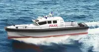 Parahu patroli pikeun dijual